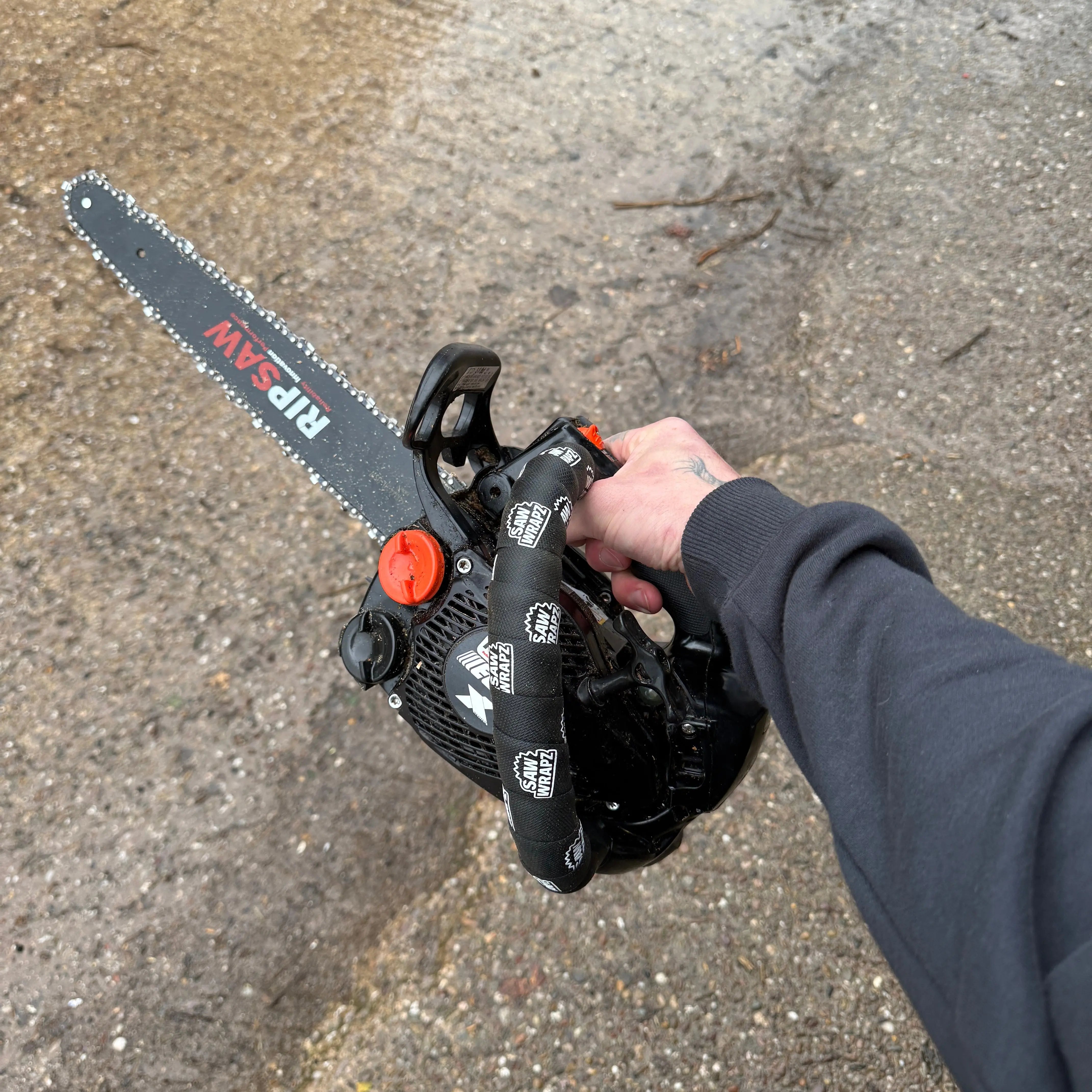 Adhesive Saw Wrap for Safer, Cleaner Saw Storage – SawWrapz