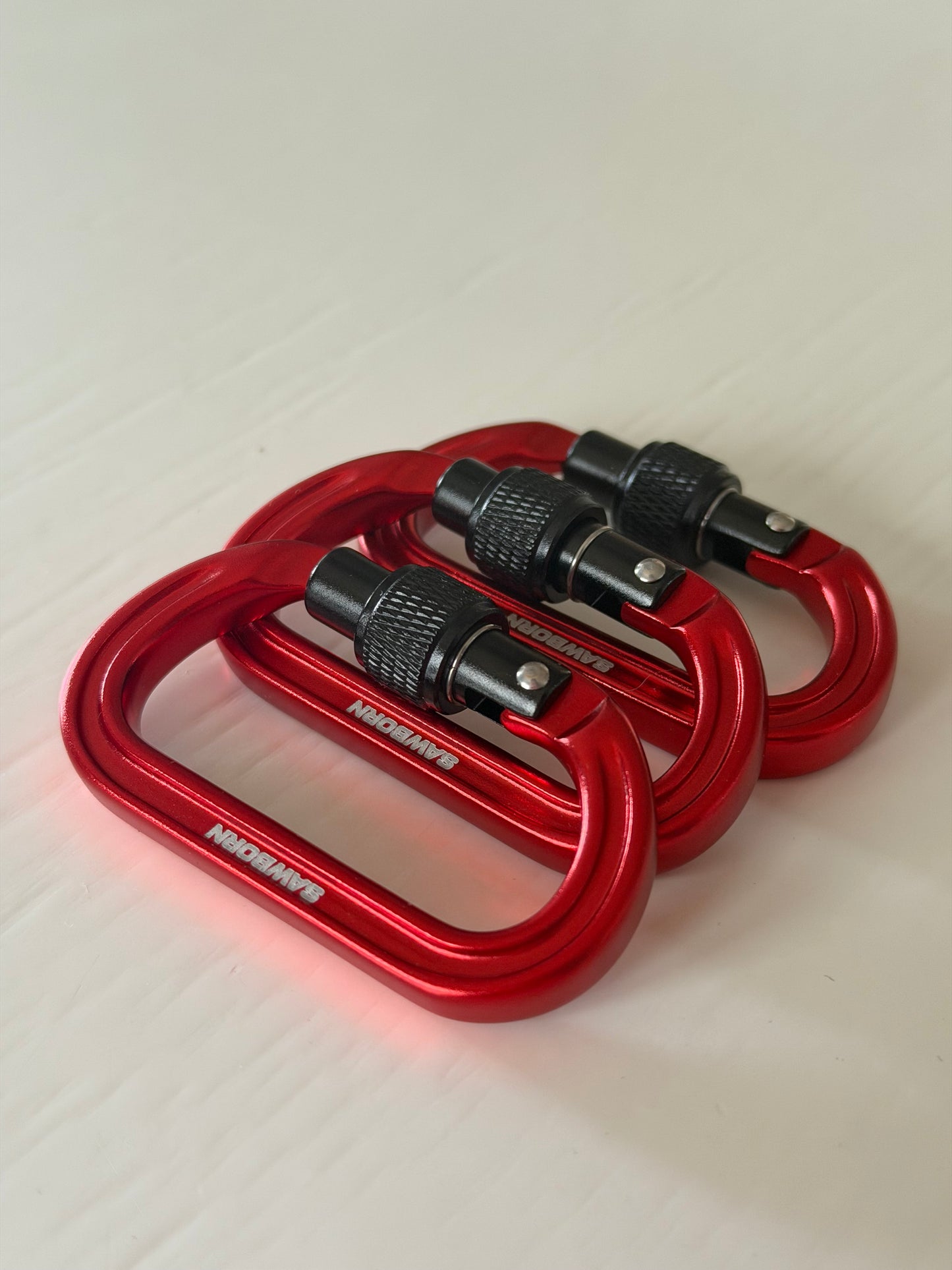 Sawborn 8kn Accessory Carabiner (3 Pack)