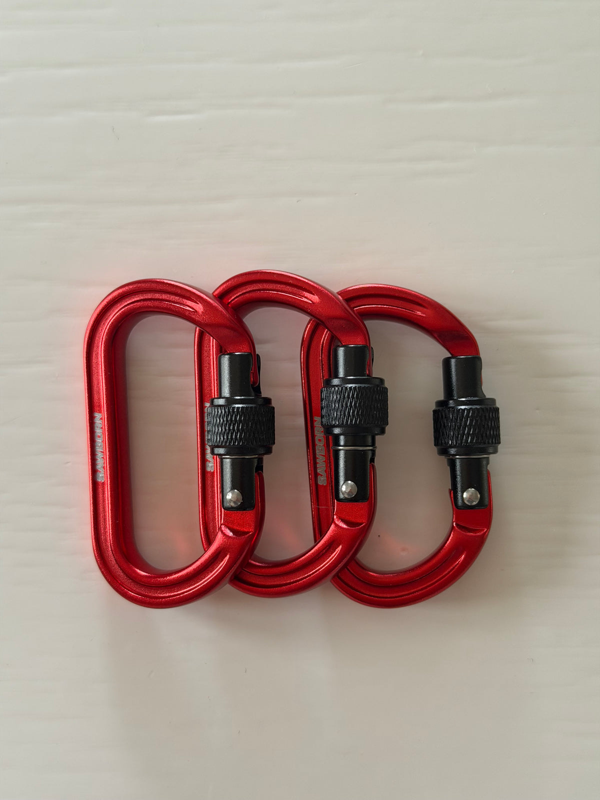 Sawborn 8kn Accessory Carabiner (3 Pack)