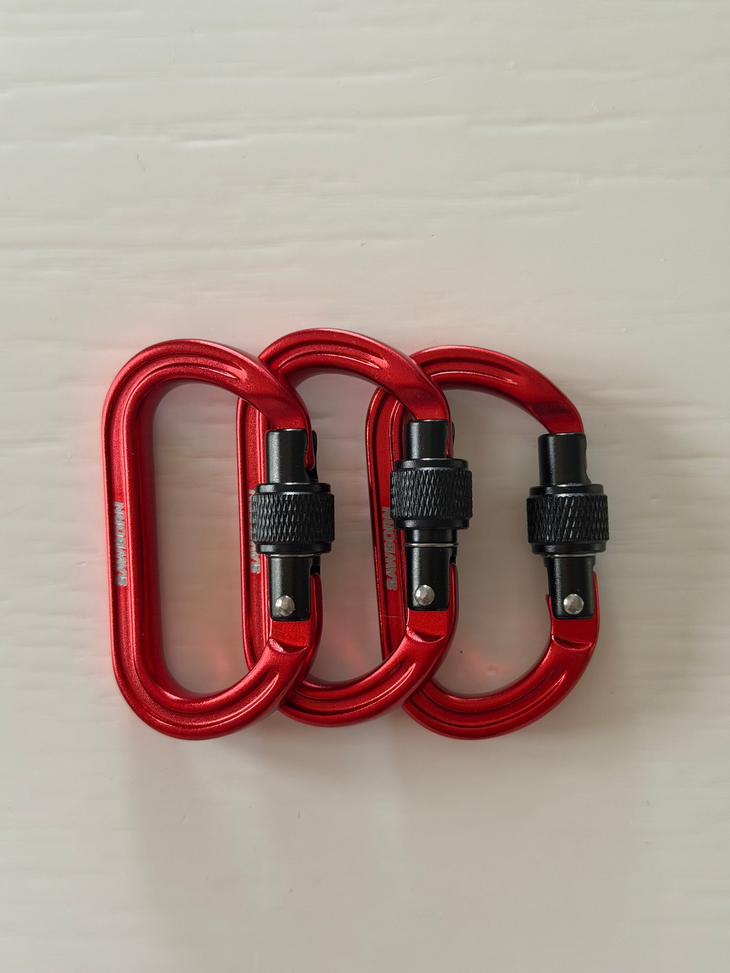 Sawborn 8kn Accessory Carabiner (3 Pack)