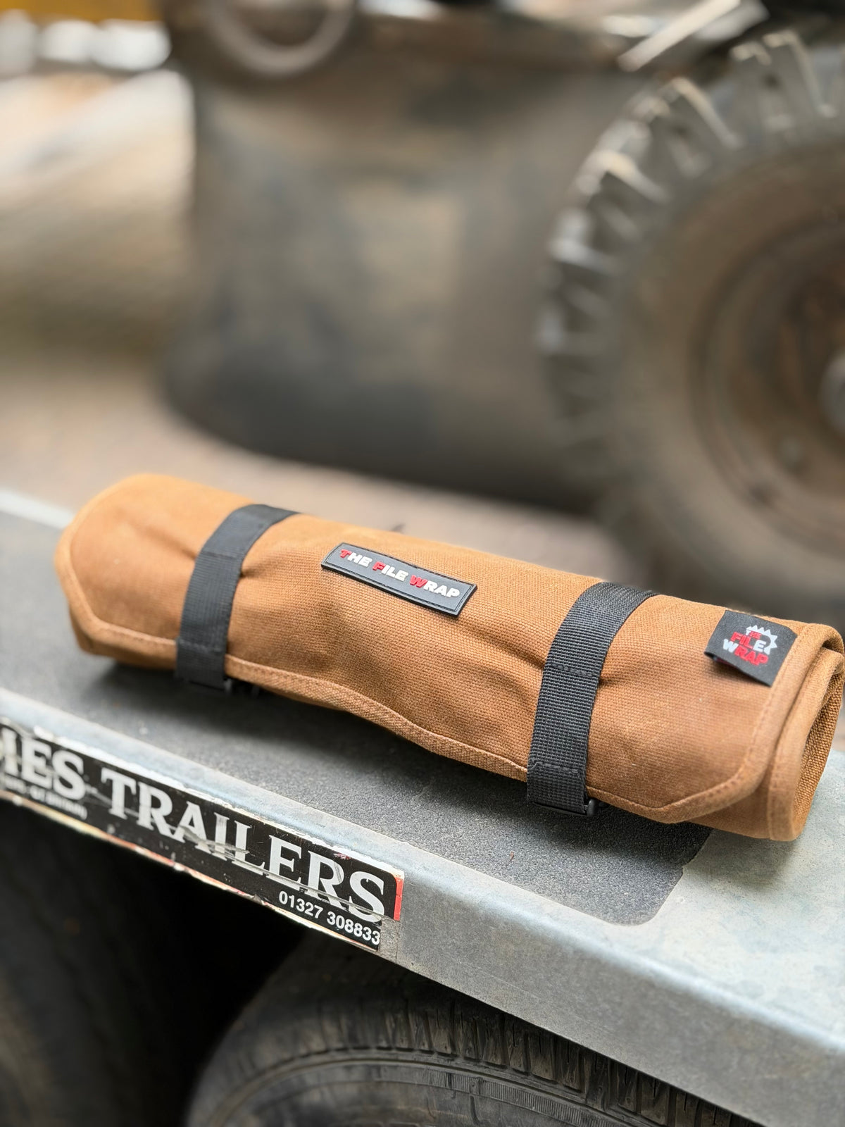 The File Wrap™ | Roll-Up Chainsaw Tool Organiser