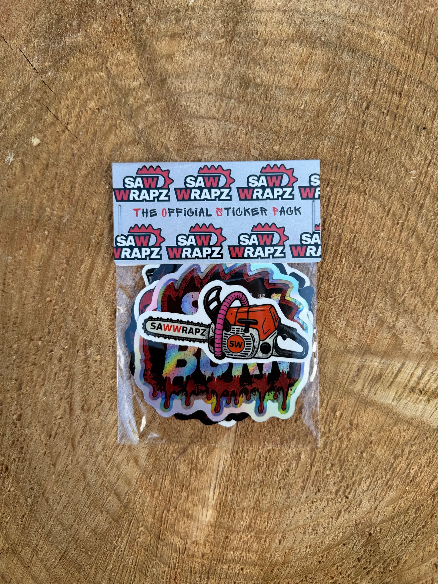SawWrapz Sticker Pack