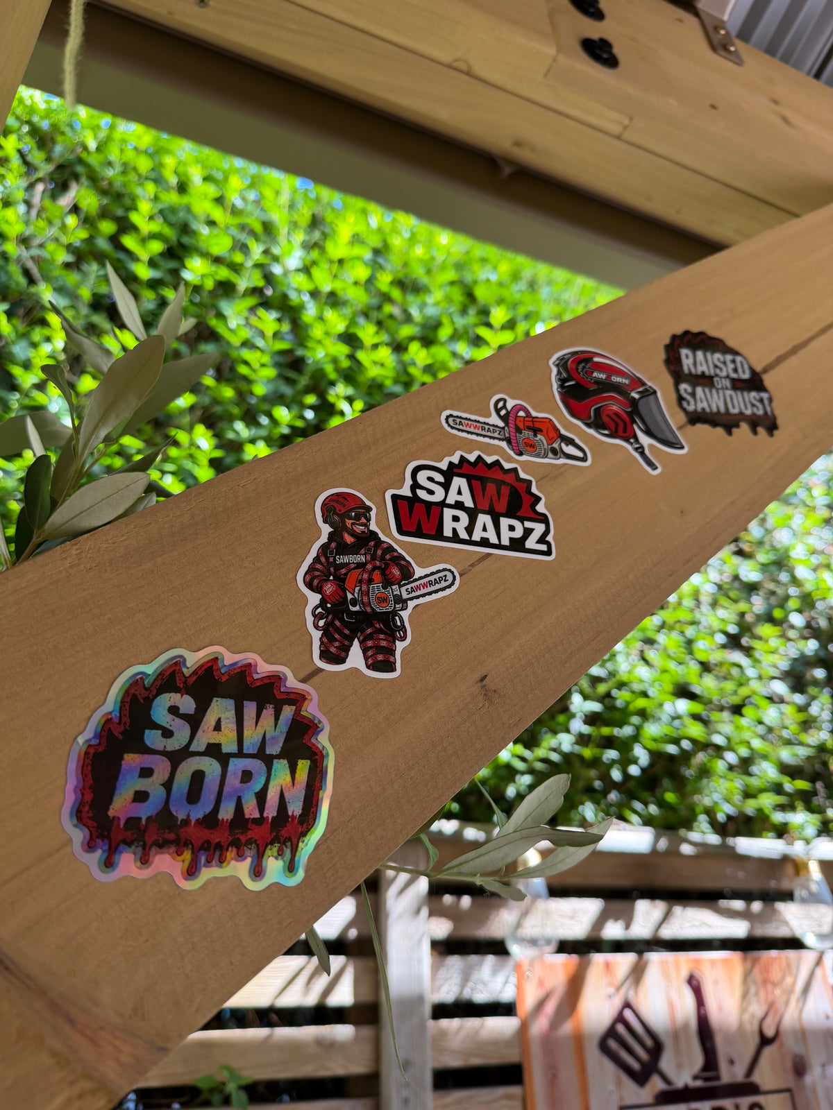 SawWrapz Sticker Pack