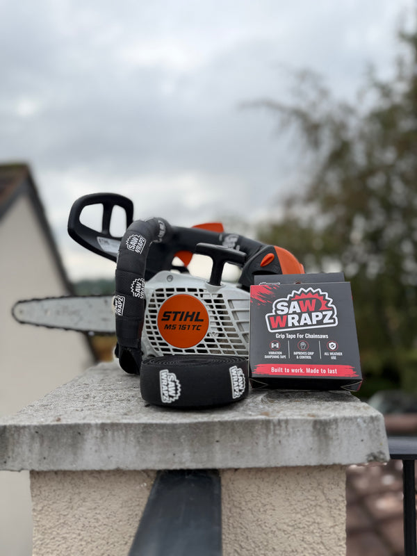 SawWrap V2 Chainsaw Handle Tape